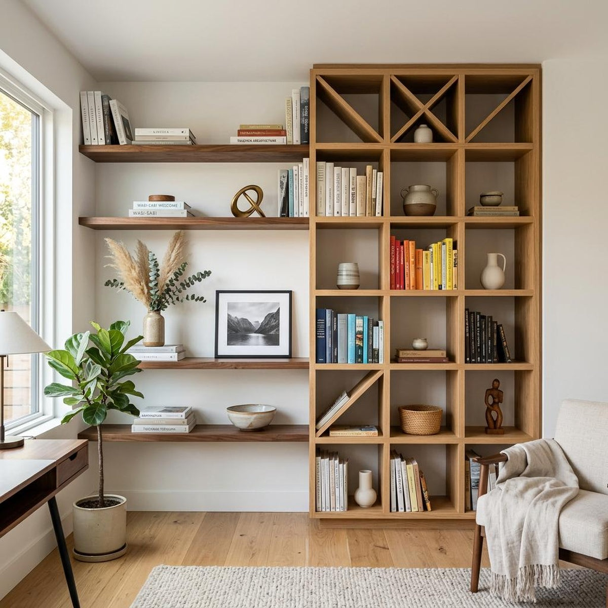 Hardwood Shelving